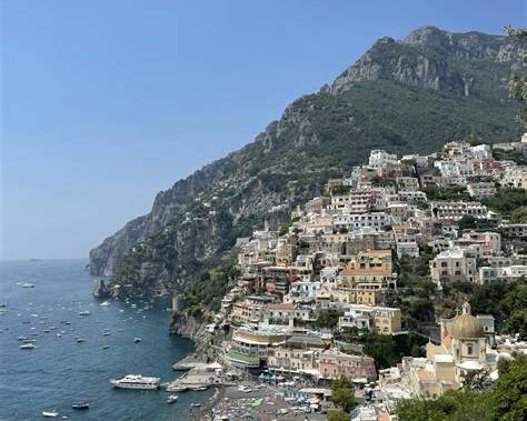 Coastal village in Italy